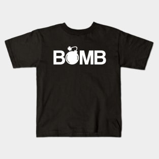Bomb Wordmark Kids T-Shirt